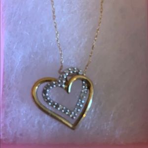 Diamond heart Necklace